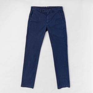 Chinos | Garment Dyed & Washed | Blue